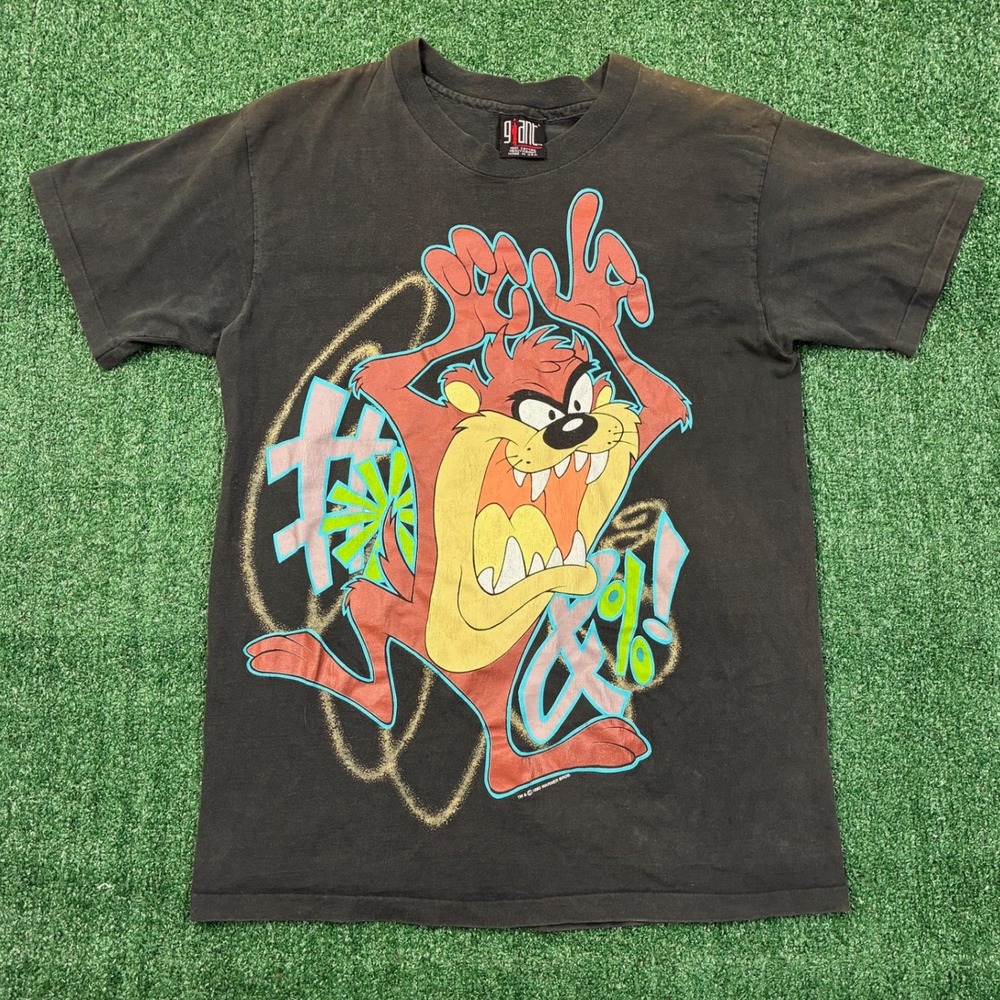 Vintage 90s Looney Tunes Taz Giant T-shirt